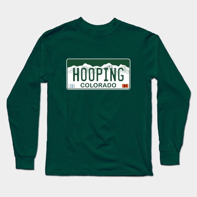 Colorado Hooping Long Sleeve T-Shirt by zealology